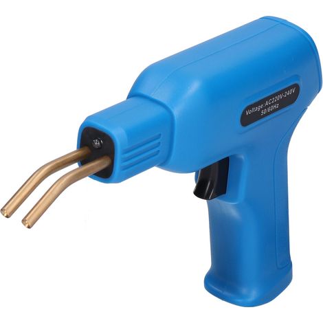 Machine à souder le plastique portative, pistolet à colle chaude, machine à souder pour réparations à domicile et au jardin, bleue, prise européenne 220–240 V (1/5)