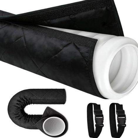 150X50CM Couverture de tuyau pour climatisation portable Isolation pour tuyau de climatisation extérieur couvercle isolant pour (1/5)