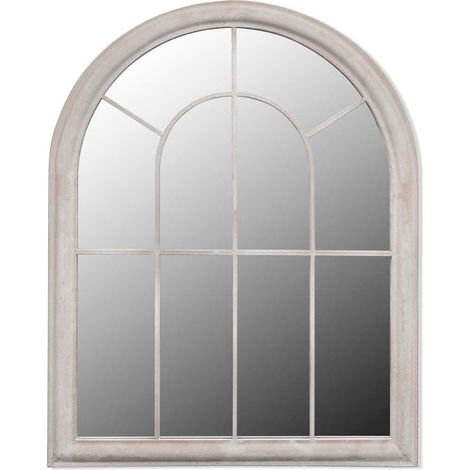 Miroir de jardin d'arche rustique 69x89 cm Intérieur/extérieur (1/4)