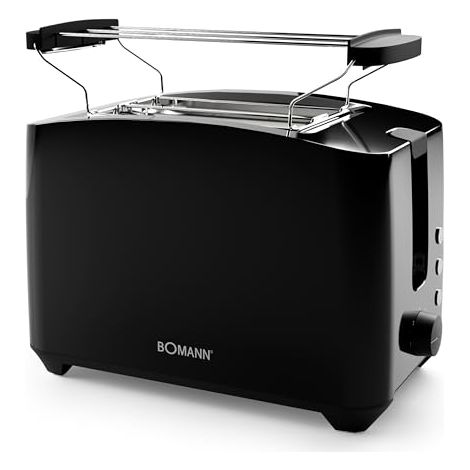 Grille-pain 2 fentes Noir Bomann TA6065CB-Noir (1/10)
