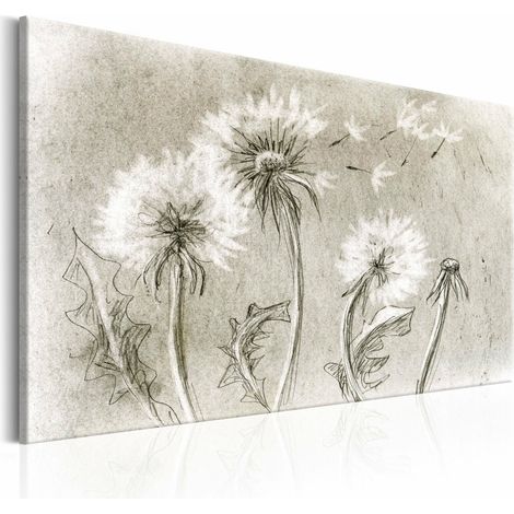 Tableau pissenlits - 120 x 80 cm (1/4)