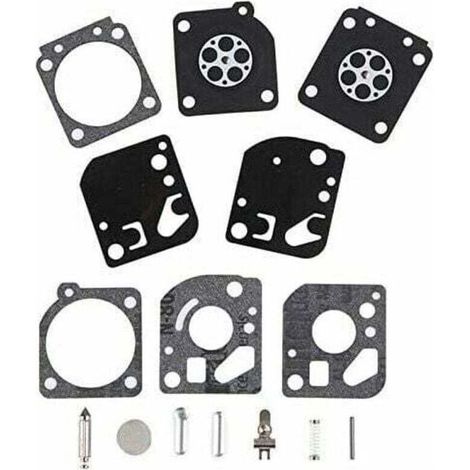 15pcs RB-29 Carburetor Repair Kit Diaphragm Gaskets Chainsaw for ZAMA C1U, Homelite UT-20004-AB UT-20024-AB UT-20044-AB, Ryobi 26cc & 30cc (1/4)