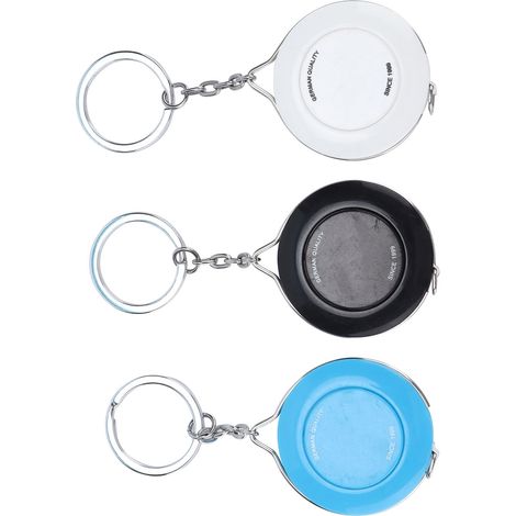 Lot de 3 mètres ruban souples rétractables avec coque en plastique pour la couture, la confection et le tricot. (1/5)