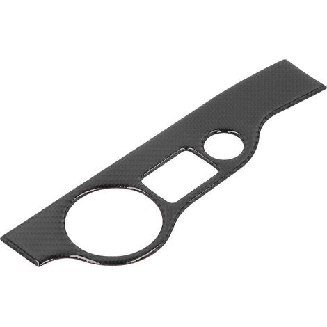 Cache-interrupteur de phares en fibre de carbone, baguette décorative compatible avec Dodge Charger 2011–2014 (1/5)