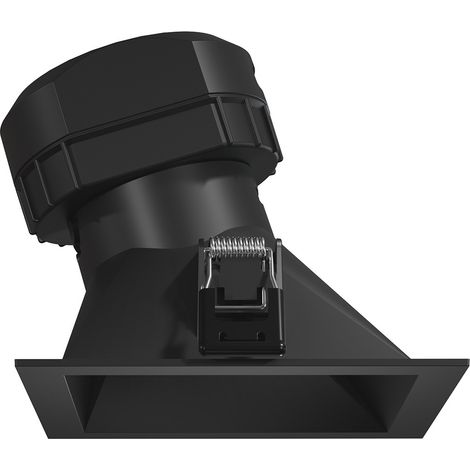 Spot Encastré Asymétrique Led Pulcom Sq 8 W 38° Avec Sélecteur De Température De Couleur (2700 K - 3200 K - 4000 K), Noir Mat - Beneito & Faure (1/4)