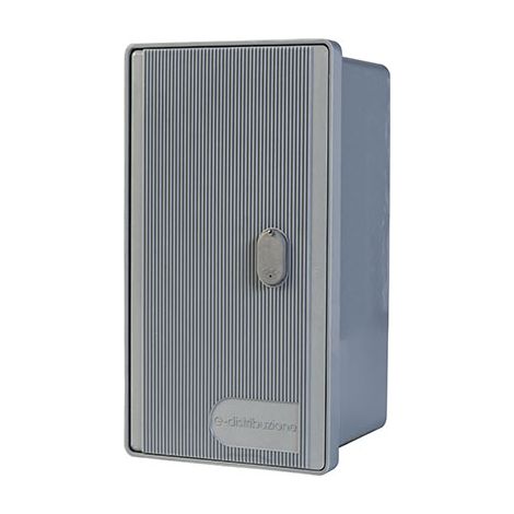 CASSETTA CONTATORE ENEL GMI  VTR GRIGIO 1XMONOFASE CM 23X24 H.CM 42