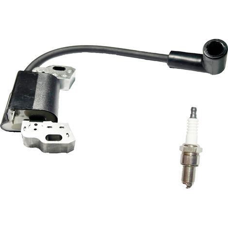 Ignition Coil with Spark Plug for Briggs & Stratton 500E 575EX 625EXi 08P502 09P602 09P702 08P500 08P600 093J02 09P600 09P700 Replaces 593872 595009 798534 799582 (1/5)