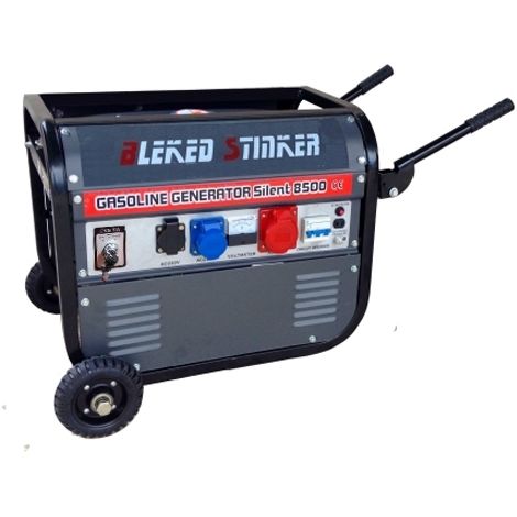 Gruppo elettrogeno/Generatore di corrente 2300W - 220/380V avviamento elettrico con ruote Bleked Stinker