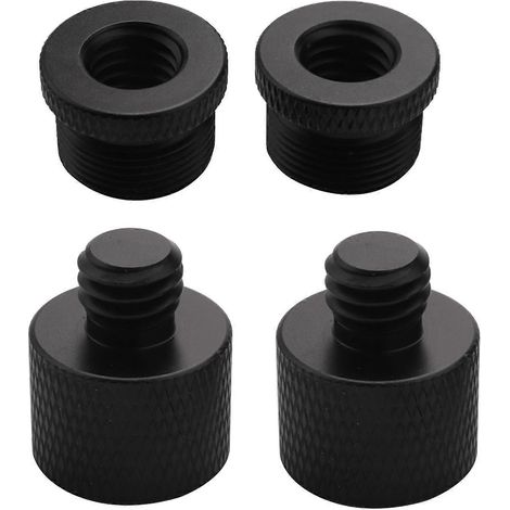 4Pcs Thread Adapter 5/8 Female to 3/8 Male and 3/8 Female to 5/8 Male-- (1/5)