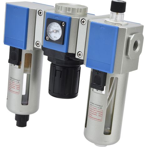 Luftfilter, Kompressor, Druckregler, Öler, Wasser-Öl-Abscheider, GC300-15 Kombinationseinheit (1/5)