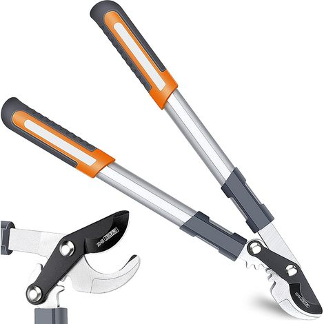 43 cm SK-5 Steel Blade Cutting Diameter 3 cm aluminium handles, with non-slip handle, compact branch cutter ideal for cutting green wood (1/5)