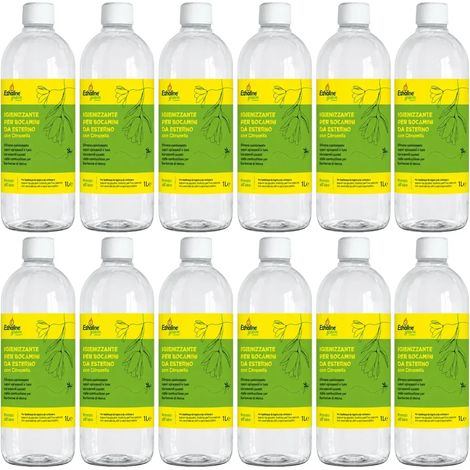 bioetanolo per biocamini da esterno ethaline garden con citronella 1 lt (1/4)