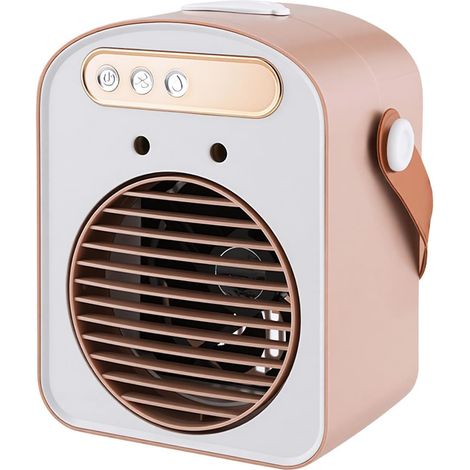 Grand appareil de refroidissement portable de 500 ml avec batterie de 1300 mAh et climatiseur de bureau multicouche (1/5)