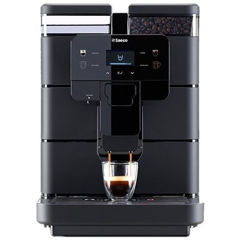 Saeco New Royal máquina de café negra semiautomática