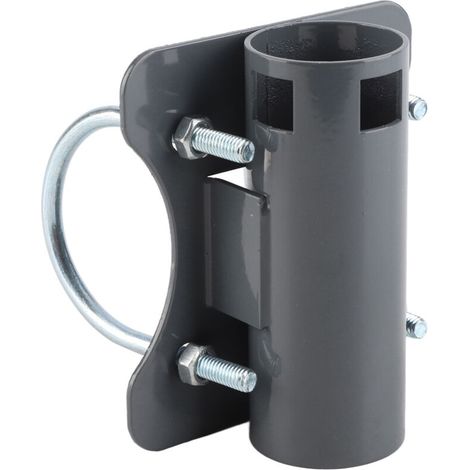 Support de tuyau pour mât d'antenne Starlink, adaptateur de support Starlink en forme de U, réglable, pour balcon, camping-car, camping-car, balustrade de 30 à 50 mm