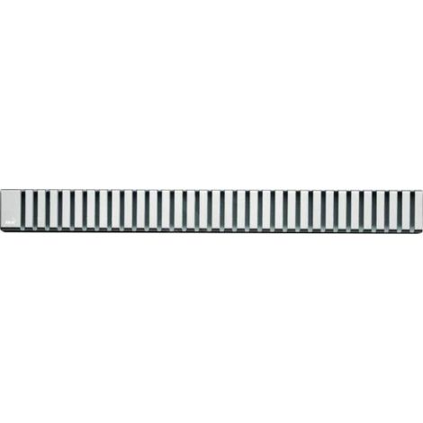 Alca - Grille pour caniveau à douche linéaire 115 cm, inox mat LINE-1150M (1/3)
