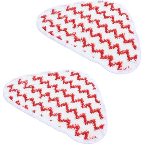 Lot de 2 lingettes de nettoyage en microfibre de rechange pour balais vapeur Vileda (1/5)