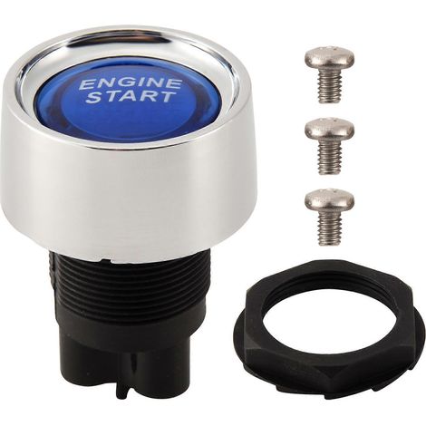 Bouton de démarrage moteur voiture DC 12V 24V bleuinterrupteur d'éclairagebouton de démarrageinterrupteur d'allumage bleu (1/5)
