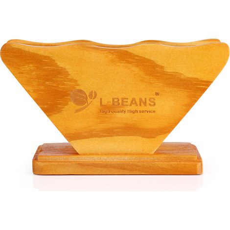 Boîte de rangement pour filtres à café en bois issu de ressources renouvelables, distributeur, organisateur (1/5)