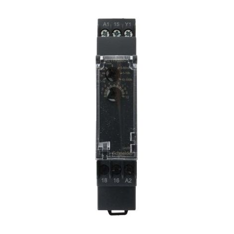 Relais temporisé Schneider Electric RE17, 24 V dc, 24 240V c.a., Rail DIN, 2 contacts ( Prix pour 1 )