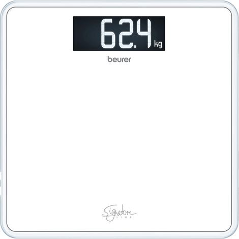 Beurer GS 400 Signature Line Personenwaage 73579 digital Wägebereich (max.)=200 kg Weiß (1/3)