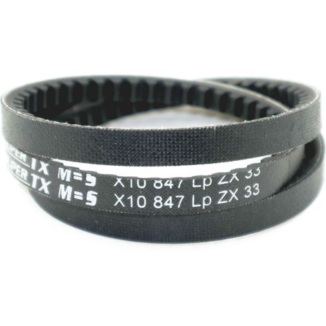 Courroie type trapézoïdale crantée ZX33