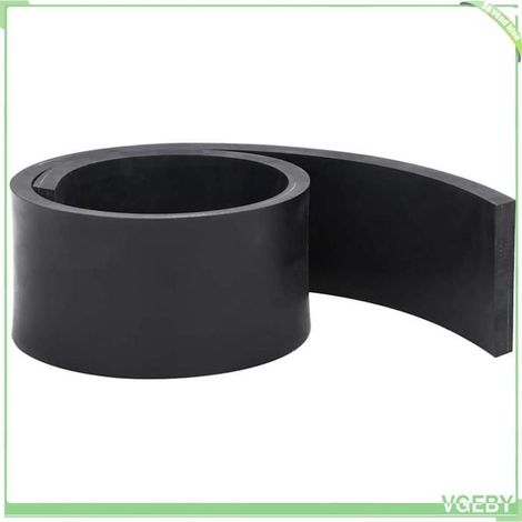 Bordure pour chasse-neige - FAFEICY - 4103517 - 80x10x1 cm - Caoutchouc SBR - Noir (1/5)