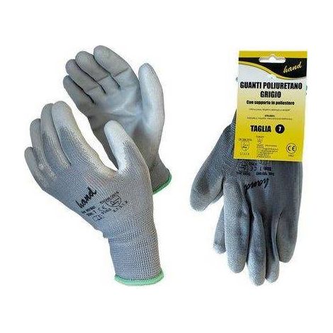 12,0 x GUANTO POLIURETANO GRIGIO WORKIT
