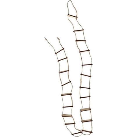 Mini échelle de corde en bois suspendue au-Échelles C type 20 (1/2)