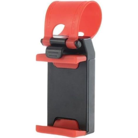Telephone Support rouge Universel support voiture cache volant Vélo pince fixation élastique Titulaire iPhone Samsung Lenovo Mobile