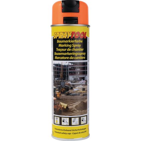 Spray Tracciatore 500ml Arancione Fluo