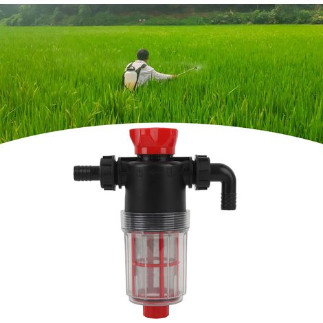 Accessoires pour pulvérisateurs agricoles, matériel de protection des plantes agricoles, filtre transparent à haut débit avec orifice de vidange, interface 19 mm (1/5)