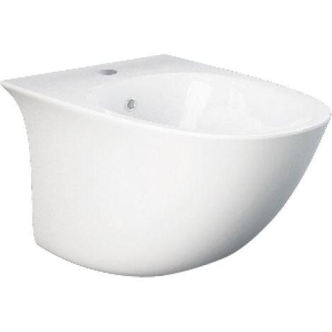 BIDET SOSPESO SENSATION FISSAGGIO NASCOSTO CM. 52 Erogazione Rubinetto