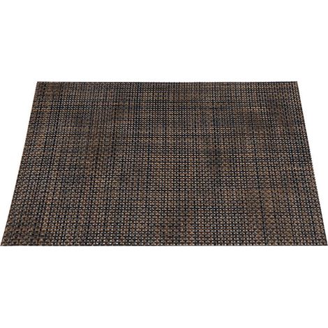 Set De Sous-Plats Rectangulaires - En Pvc - Imperméables Et Résistants À L Usure - Pour Table À Manger Cuisine Café - 4 Pièces (1/5)