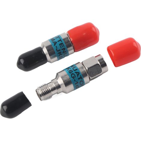 Atténuateur coaxial RF SMA-JK mâle vers femelle 2W 6GHz 50Ω 1-30dB (1dB) (1/5)
