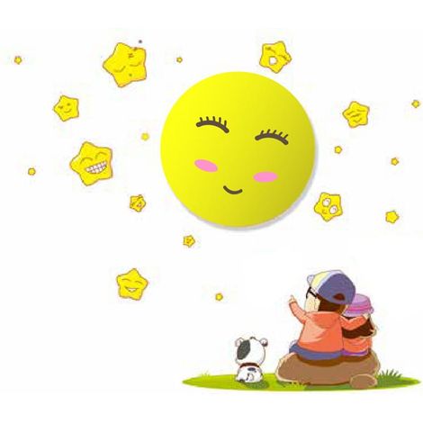Veilleuse murale enfant Milagro SUN ML062 LED 0,6W (1/3)