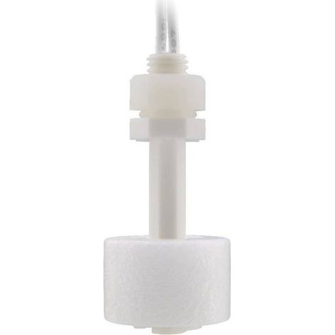 Capteur De Niveau - Interrupteur A Flotteur - Polypropylene - Montage Vertical - IP67 - 140 V AC 200 V DC 1 A 1 NF - 1 Unite (1/2)