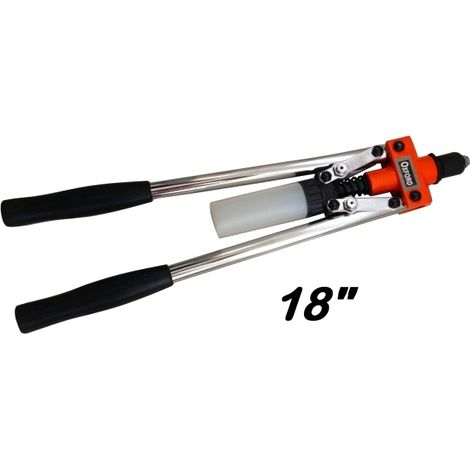 Rivettatrice professionale in alluminio con doppio manico