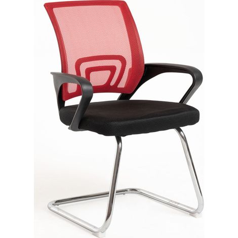 Sillas de escritorio - Silla Confidente Midi - Rojo (1/5)