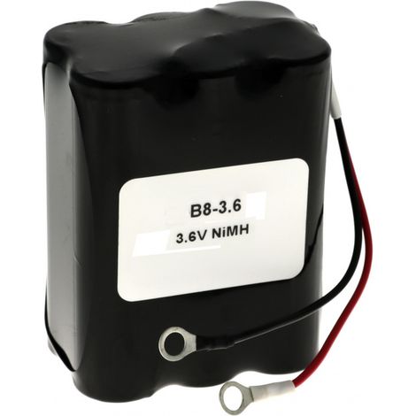 Batterie 3.6V 7.6Ah NiMh Pour feu de signalisation Sealite SL70 (B8-3.6)