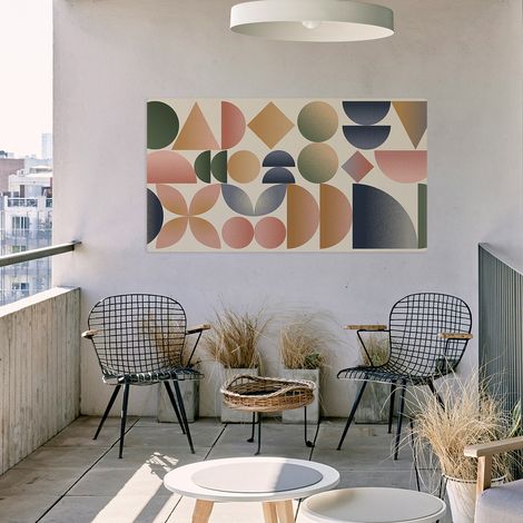 Tableau extérieur chromatik couleurs, 120x80 cm (1/5)