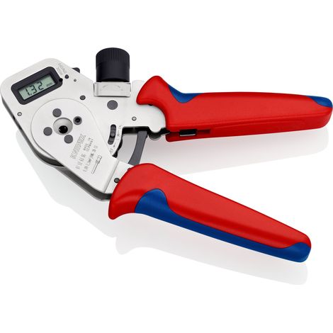 KNIPEX 97 52 63 DG Pinza a quattro punzoni per contatti torniti con manici multicomponente cromata 195 mm (1/5)