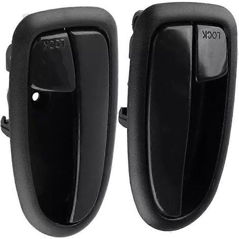 Poignée de porte intérieure noire pour voiture Matrix-- (1/5)