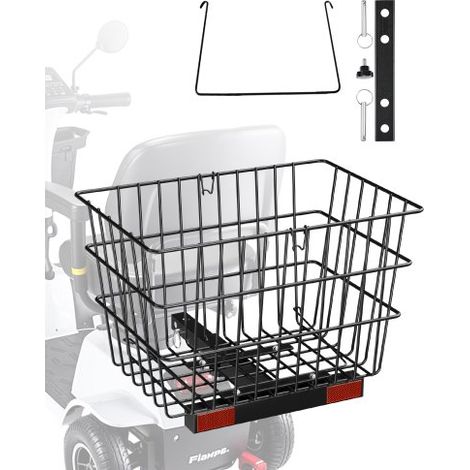 Cestino Posteriore per Scooter, Cestino in Filo Metallico (1/5)