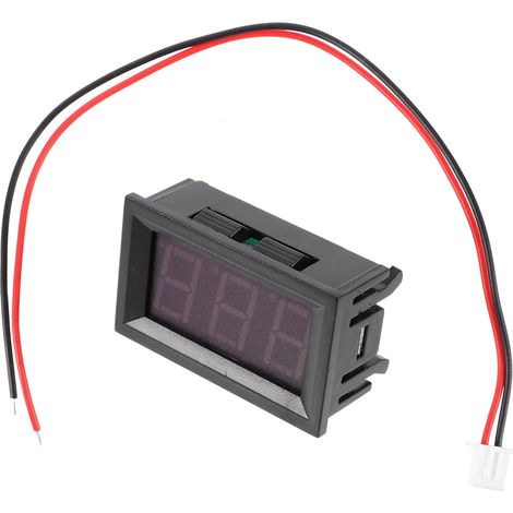 Motorcycles Electrical Voltmeter Compact Digital Testing Voltage Meter (1/5)