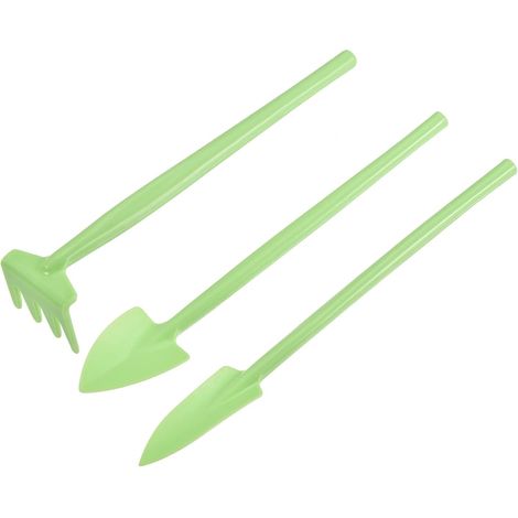 Râteau de jardin plastique entretien jardin outil jardinage (1/5)