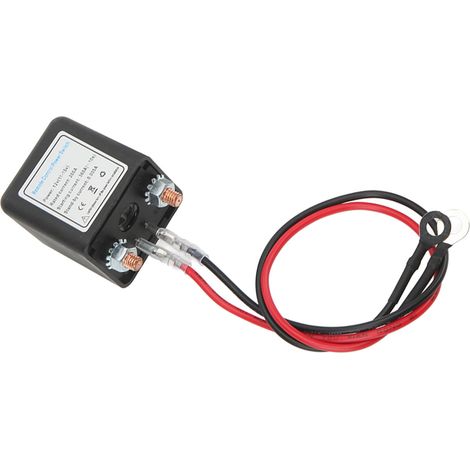 12V 200A Autobatterie-Trennschalter mit Fernbedienung, Fernleistungsschalter, Kupferanschluss, Not-Aus-Schalter für Autos, elektrischer Schutz. (1/5)