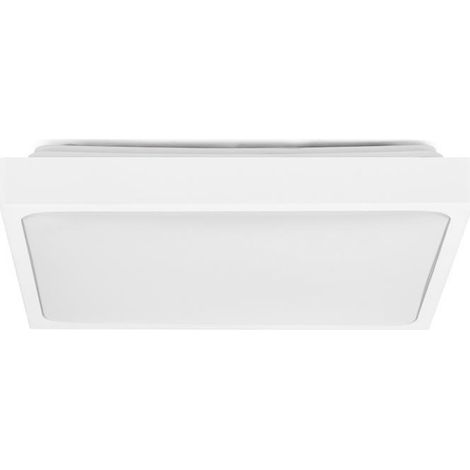 V-TAC Lámpara de techo LED Cuadrado 24W con Sensor de Movimiento Microondas Color Blanco 4000K IP44 (1/3)