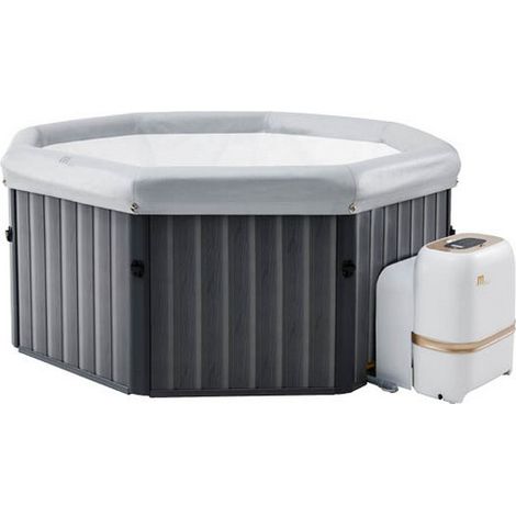 Bagno Italia Minipiscina idromassaggio autogonfiante 193 cm spa relax 6 posti motore esterno 138 getti (1/5)