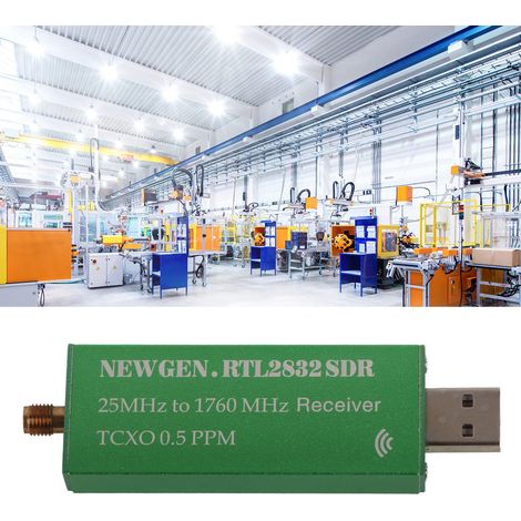 Récepteur RTL-SDR à bande large ondes courtes 25-1760 MHz RTL2832U+R820T2 à bande complète (1/5)